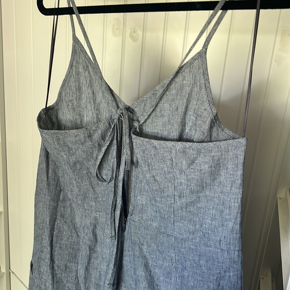 Blue and White jumpsuit - Picture 2 of 2